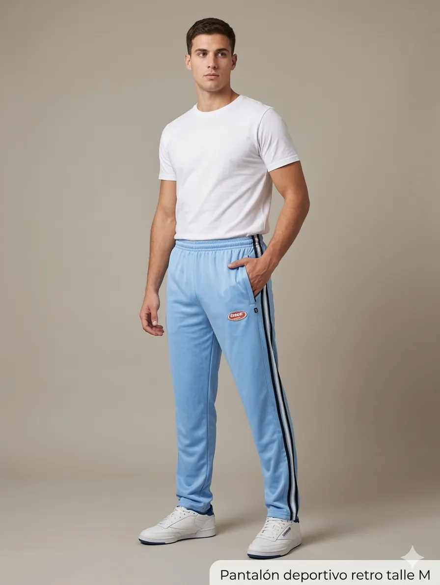 Pantalon deportivo retro talle M