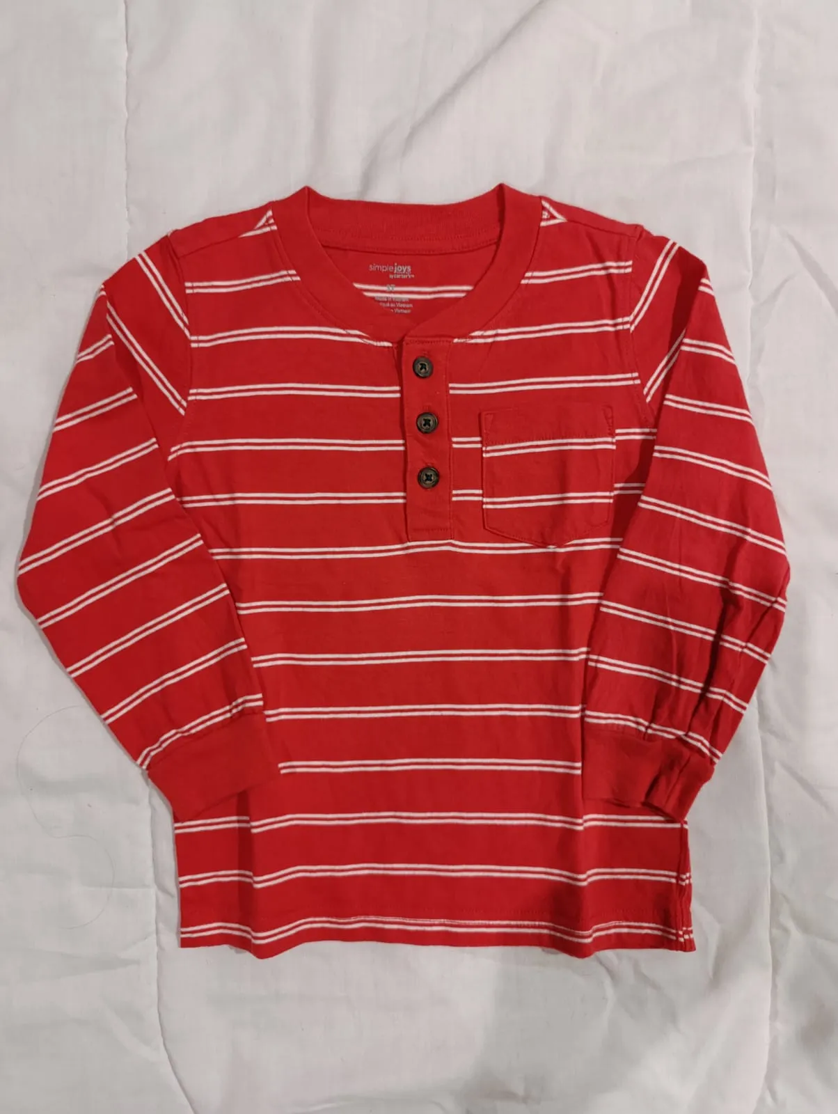 camiseta carters 3t igual a nuevo